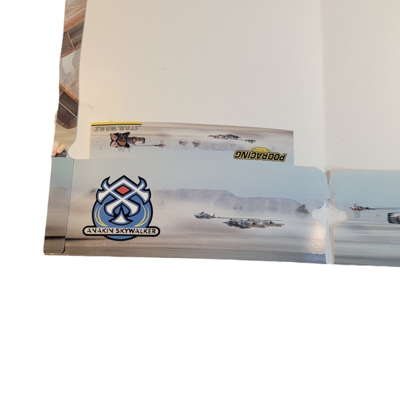 Star Wars Episode 1 Phantom menace, 2000s Printed School Folder Lot of 2 - Picture 13 of 16